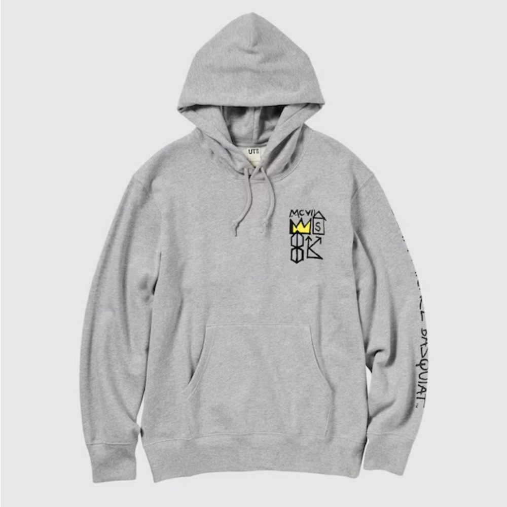 UNIQLO UT Archive Long Sleeve Sweat Hoodie (Jean-Michel Basquiat)